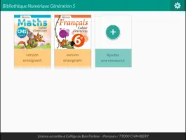 Game screenshot Bibliothèque Génération 5 apk