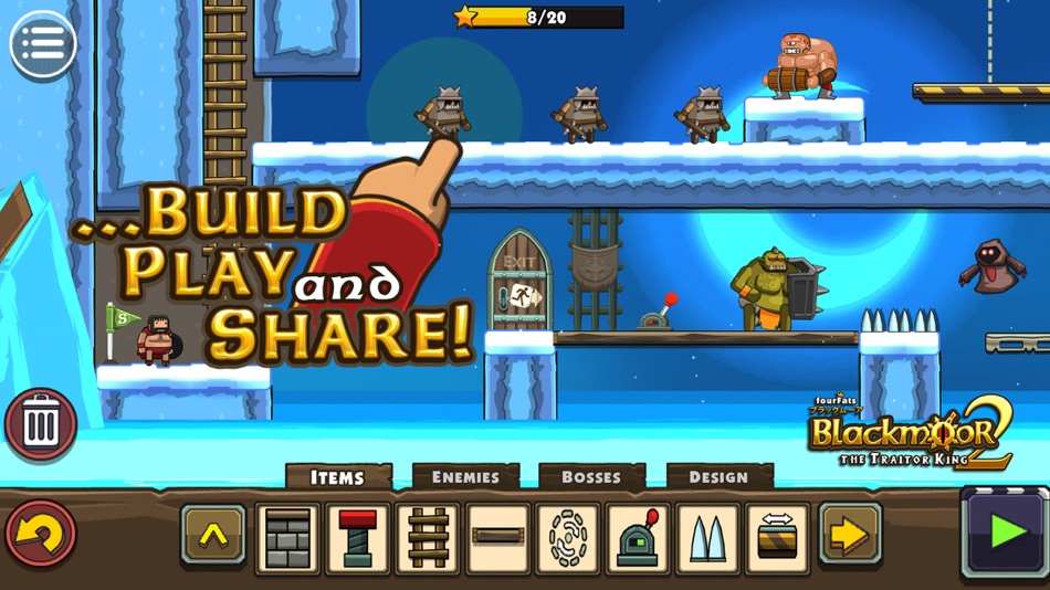 #8. Blackmoor 2 (iOS) От: Four Fats