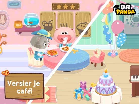 Dr. Panda Café iPad app afbeelding 5