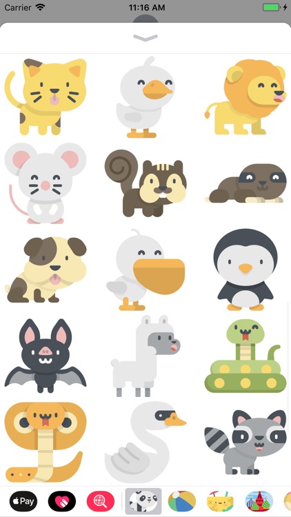 Cute Kawaii Animals Stickers