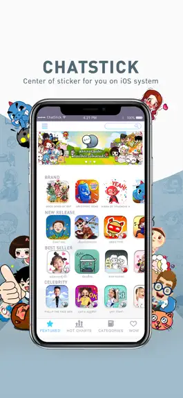Game screenshot ChatStick Market : Sticker App mod apk