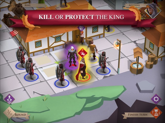 King and Assassins iPad app afbeelding 5