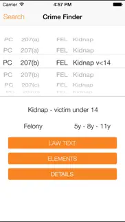 california crime finder-phone iphone screenshot 2