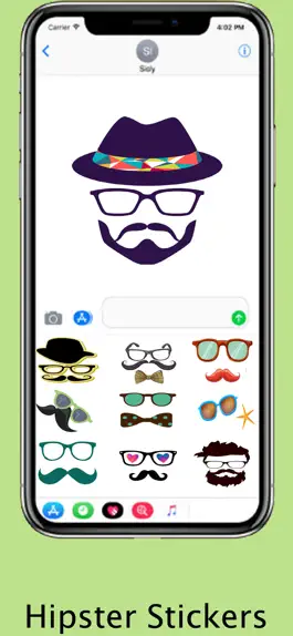 Game screenshot Hipster Stickers Pack! hack