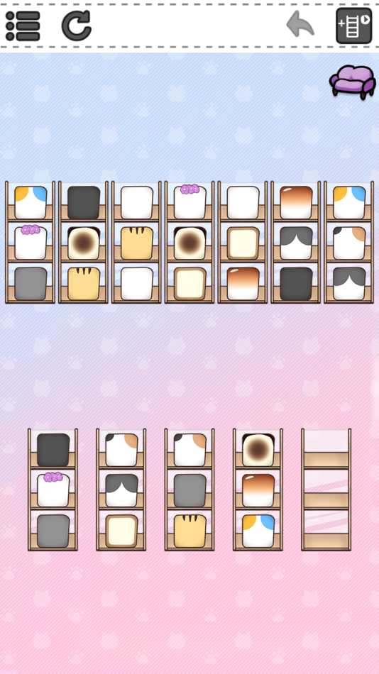 #6. Sort the Cats - Brain puzzle (iOS) Podle: nowApp Inc.