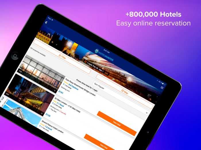 Hotelhunter - hotels nearby