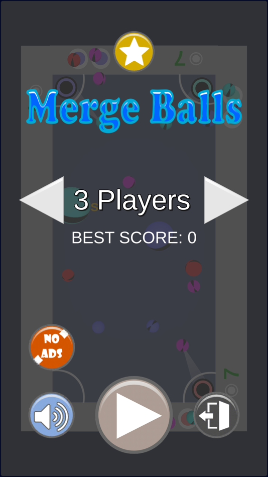 #1. Merge Balls: 1-4 Player (iOS) 由: Tobias Froihofer