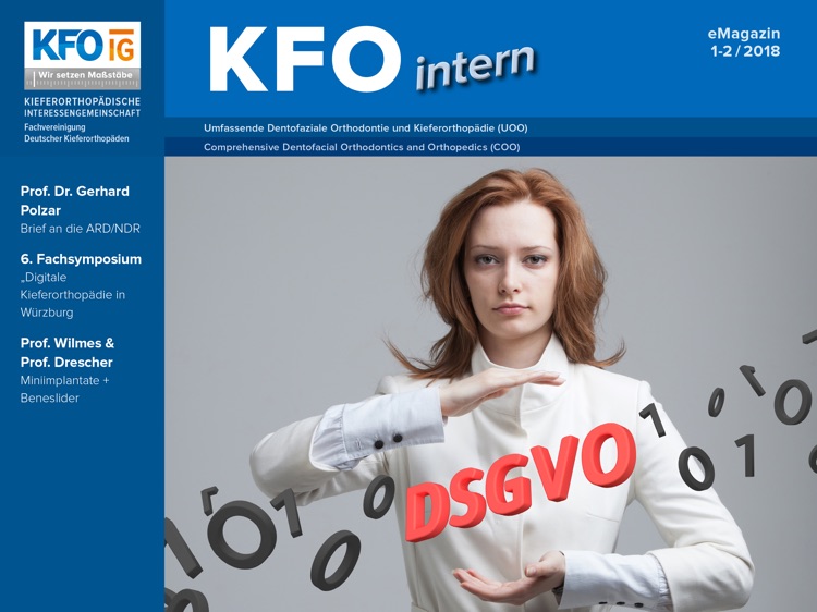 KFO-IG intern eMagazin 2018/1