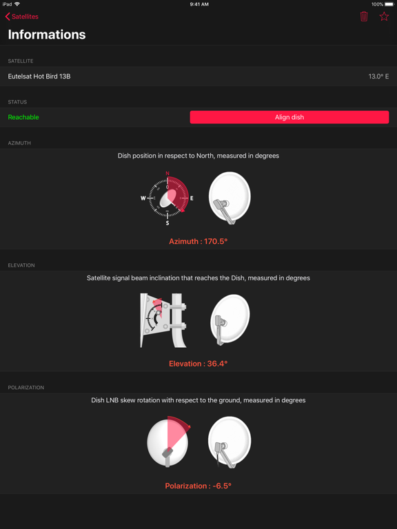 Satellite Pointer - Dish Setup screenshot 3