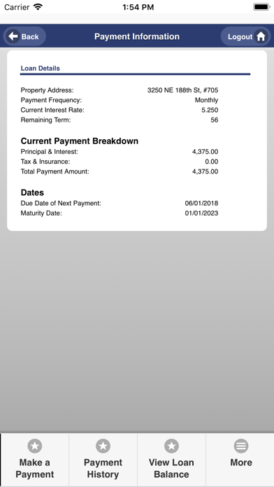 App screenshot