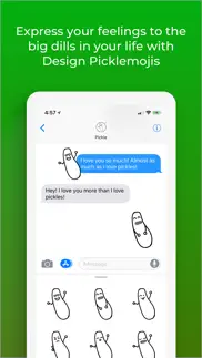 design picklemojis iphone screenshot 1
