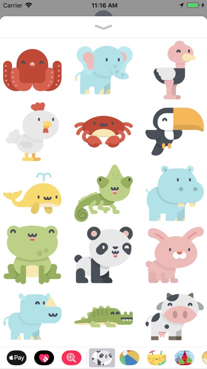 Cute Kawaii Animals Stickers