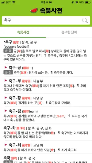 우리말 속뜻사전 (느낌 쏘옥! 실력 쑤욱!) screenshot 3