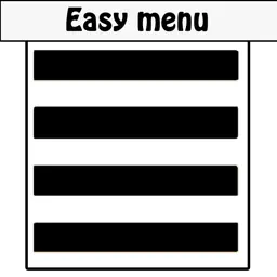 Easy Menu App app icon