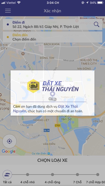 Đặt Xe Thái Nguyên screenshot-5