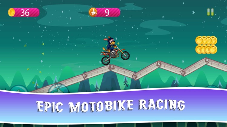 Pups Motobike Race