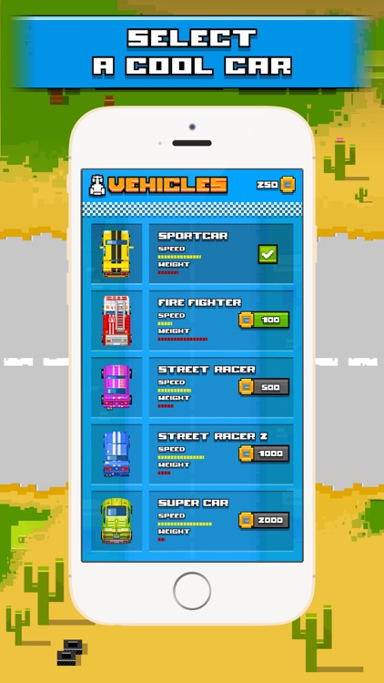 Speedy Road - 8 bit race