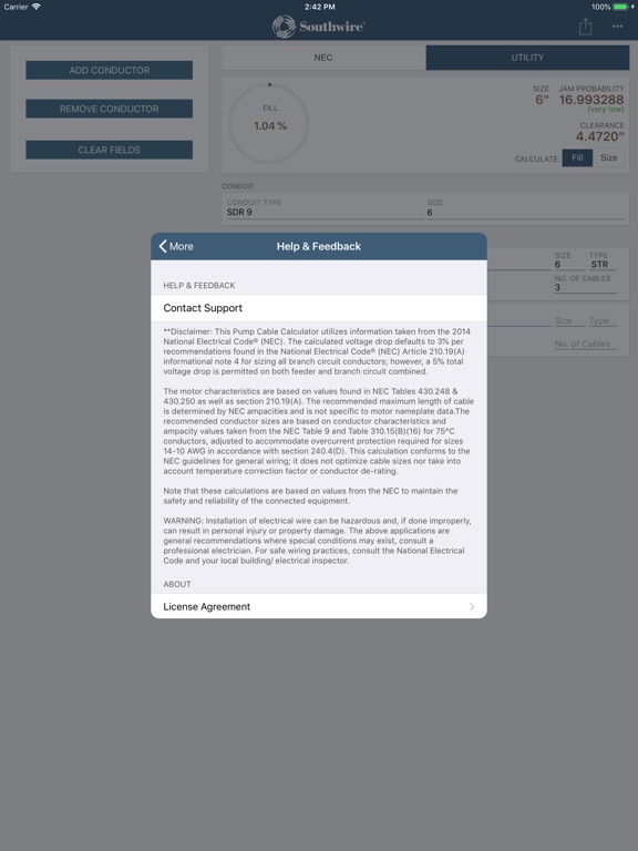 Southwire Conduit Fill Calc Price Drops Screenshot 3 For Southwire Conduit Fill Calc