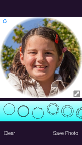 Shapes++ ◯ frame & circle crop screenshot