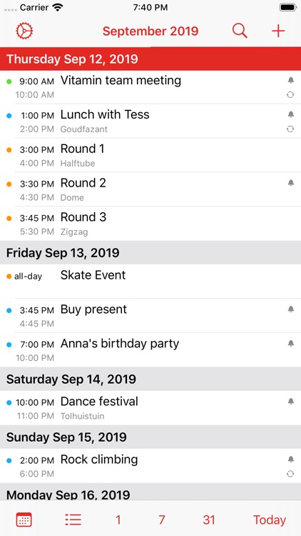 Calalarm - Calendar screenshot-8