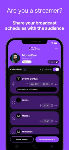 Game screenshot Twitimer: Twitch guide apk