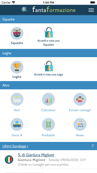 FantaFormazione Screenshot