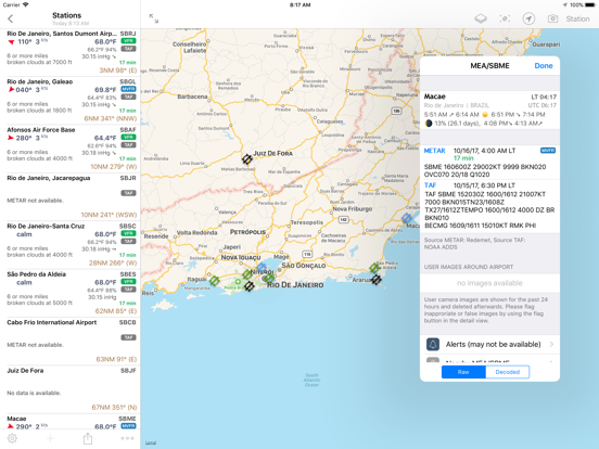 AeroWeather Lite iPad app afbeelding 3