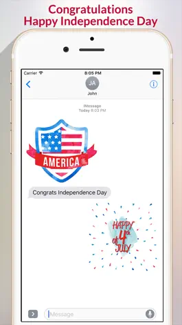 Game screenshot 4th of July - Watercolor apk