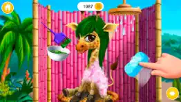 baby jungle animal hair salon iPhone Captures Décran 2