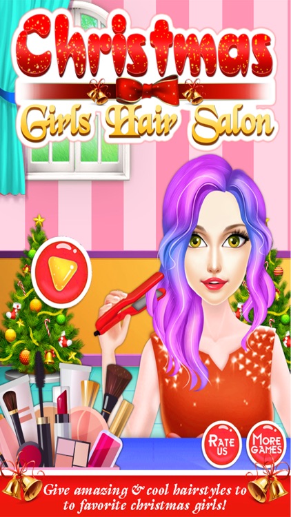 Christmas Girls Fashion Salon