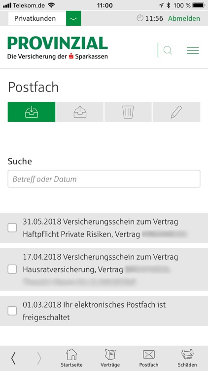 Provinzial Kundenportal screenshot-7
