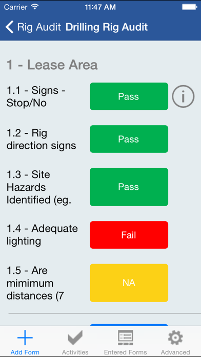 ITRAK 365 Mobile Safety App Screenshot