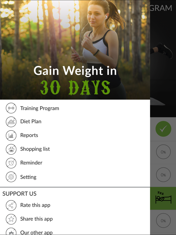 Weight Gain Exercise 30 daysのおすすめ画像1