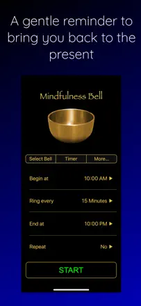 Mindfulness Bell: Screenshot 1 von 5