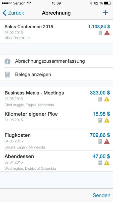SAP Concur screenshot 2 of 5