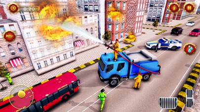 Fire Truck Department Games 3D Screenshot