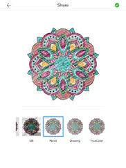 livre de coloriage mandala iPad Captures Décran 2