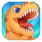 Join T-rex to travel across mountain, desert and forest in search of trapped dinosaurs in need of your help