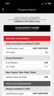 toyota dealership recognition iphone screenshot 3