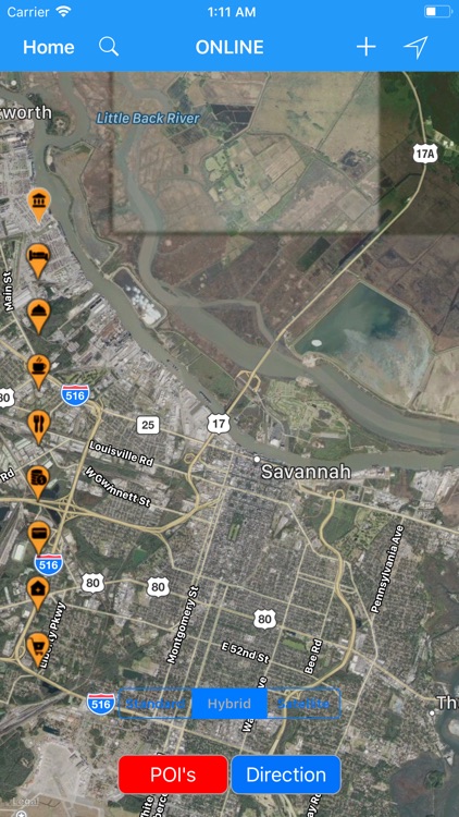 Savannah, Georgia - Travel Map screenshot-5