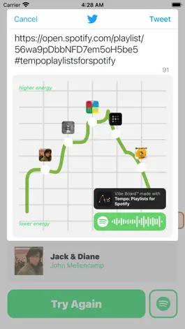 Game screenshot Tempo: Playlists for Spotify hack