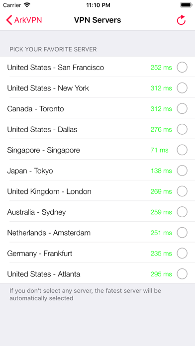 ArkVPN: Standard Edition screenshot1