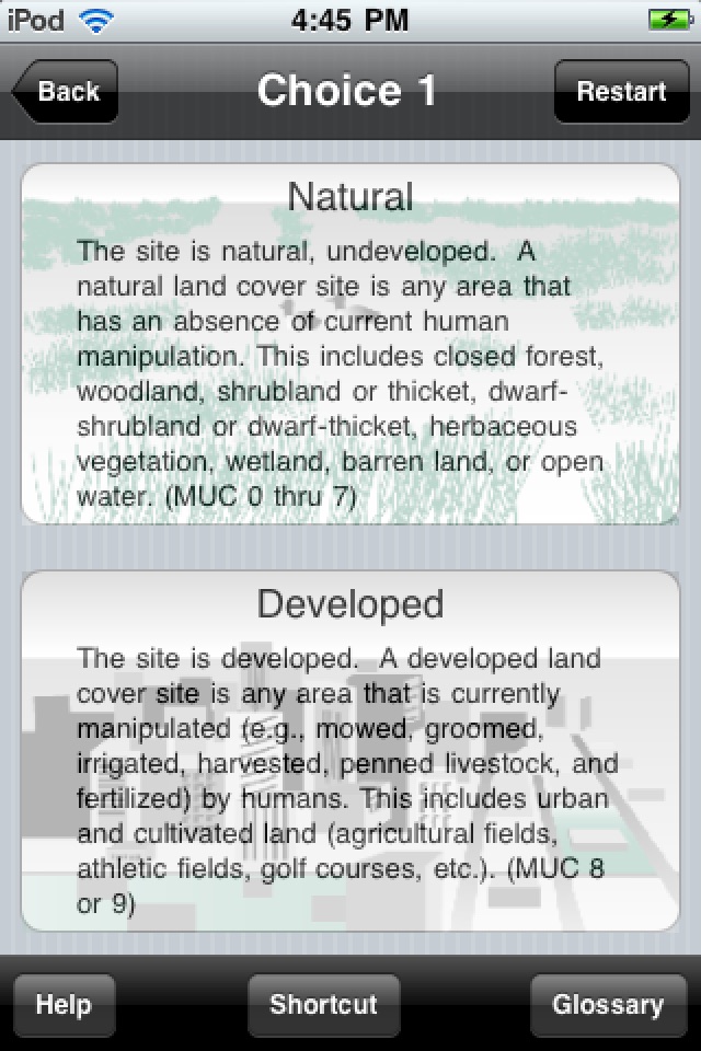 MUC Field Guide screenshot 2