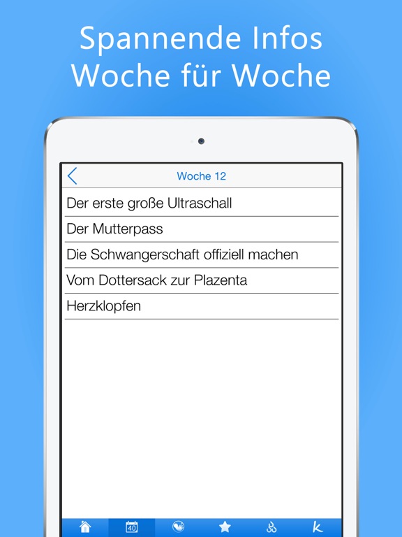 Screenshot #5 pour Meine Schwangerschafts-App