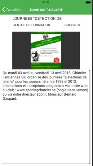 My Châtelet Farciennes(圖6)-速報App