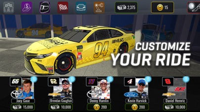 Screenshot #1 pour NASCAR Heat Mobile