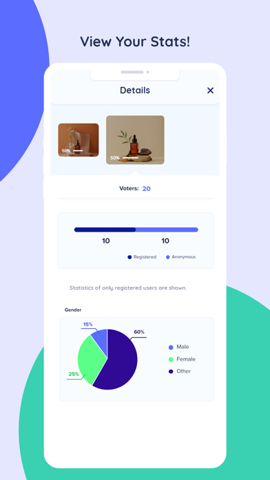 Dzain: Your Design Polling App Screenshot