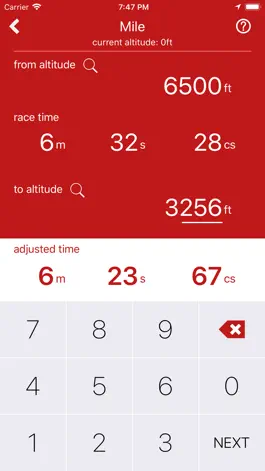 Game screenshot Race Time Altitude Conversion apk