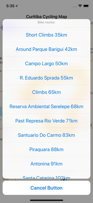 Curitiba Cycling Map(圖2)-速報App
