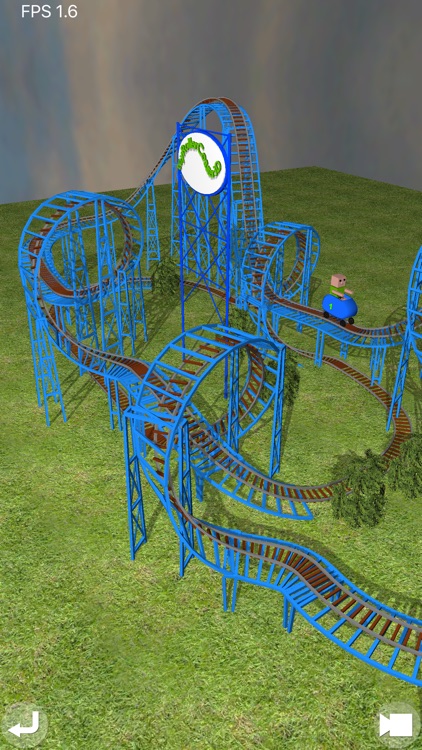 Toy RollerCoaster 3D screenshot-0
